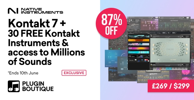 NI Kontakt 7 and 30 instrument libraries
