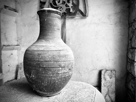 Just some old pottery in the workshop 