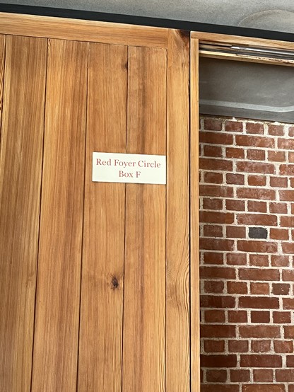 Door to our box