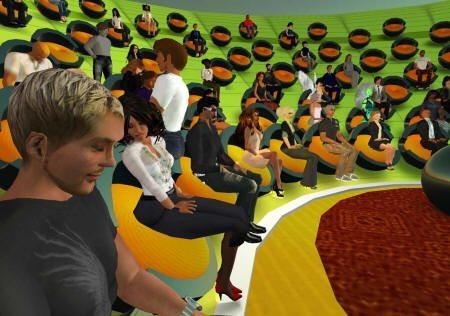 drawback to hybrid events: an illustration of a virtual audience of avatars. Image attribution: http://www.flickr.com/photos/public_diplomacy/ / CC BY-ND 2.0