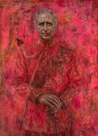 First portrait of King Charles