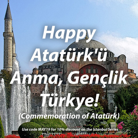 Happy Atatürk'ü Anma, Gençlik Bayramı Türkye!