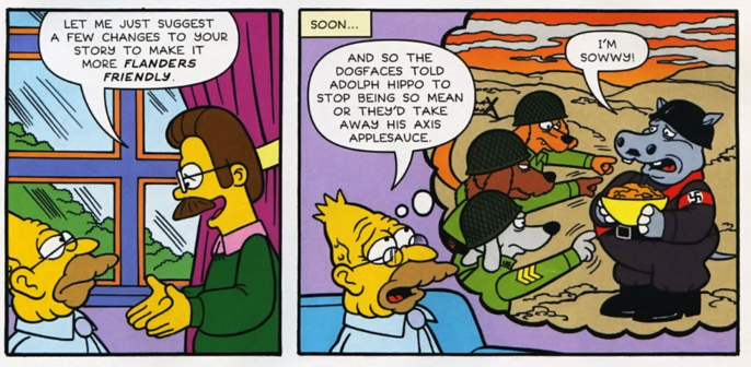 Simpsons Comics #141 is the one-hundred and forty-first issue of Simpsons Comics. It was released in the USA and Canada in April 2008.