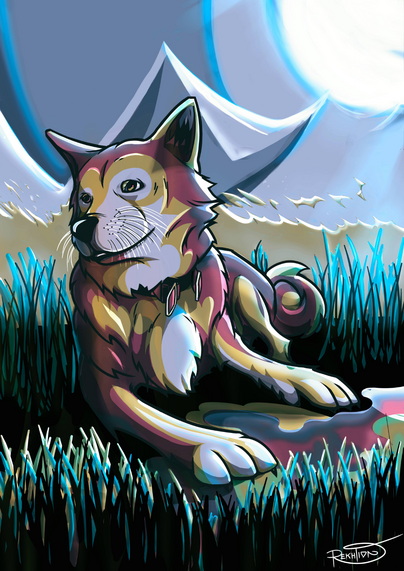 Space Dog by Rekhtion ⚡️ 003