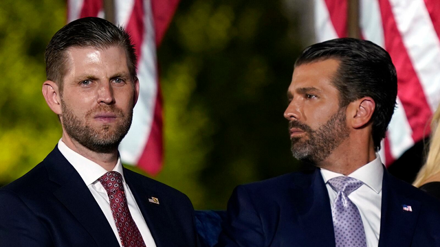 Eric Trump an Donald Trump Jr.