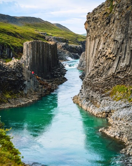 Studlagil Canyon, Iceland