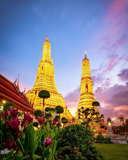 Wat Arun Temple in Bangkok, Thailand