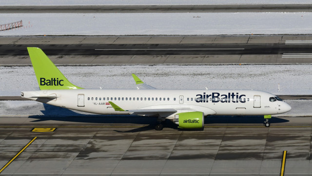 Air Baltic Airbus A220-300 MSN