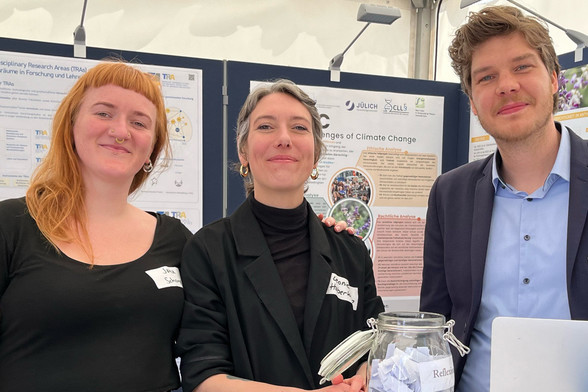 Stand des PRACC-Projektes bei der Bonner Wissenschaftsnacht 2024