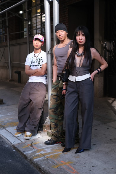 3 Chinese hipsters in NYC