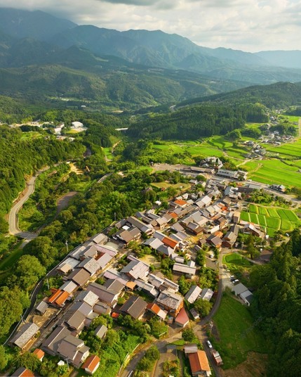 Kiso Valley in Nagano, Japan.