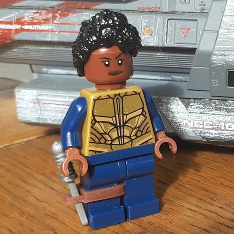 Michael Burnham in Terran Uniform

A LEGO minifigure design by Sci Fi Brickyards