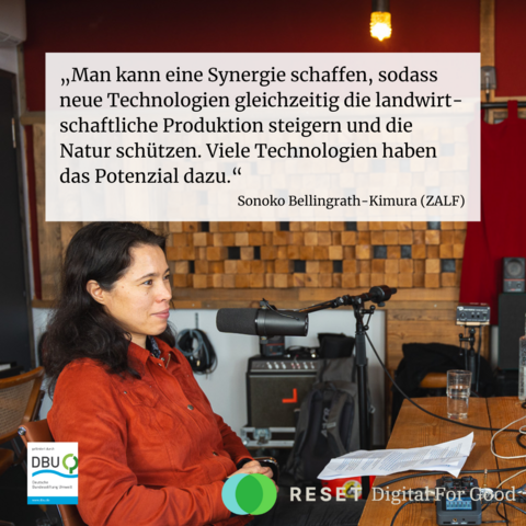 Podcast-Studio mit Prof. Dr. Bellingrath-Kimura