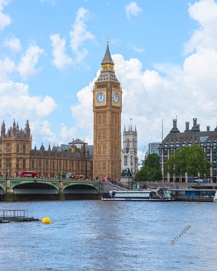 Big Ben in London, England.