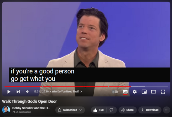 https://www.youtube.com/watch?v=3UXanuZXYHU
Walk Through God’s Open Door

3,793 views  25 May 2024  IRVINE
Pastor Bobby’s teaching is found in Exodus - the story of Moses. God opens a door for Moses, yet he tries to close it with five different excuses. When God opens a door for you, walk through it, in today’s message, “Walk Through God’s Open Door.”

🔗 Full service:   

 • Walk Through God’s Open Door - Hour o...  

🔔 Subscribe for weekly inspiration: https://bit.ly/3yMUtEr
💪 Support Hour of Power: https://bit.ly/3GrKKGI

Connect with us on social media:   

 • Fire Thrives on Obstacles - Hour of P...  
📘 Facebook: https://bit.ly/3zxnC6O
📸 Instagram: https://bit.ly/3FFf3ut