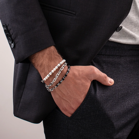 Bracelet Pearls Fusion link chain white
€99,00
https://www.coeur-de-lion.eu/collections/mens-collection/products/bracelet-pearls-fusion-link-chain-white