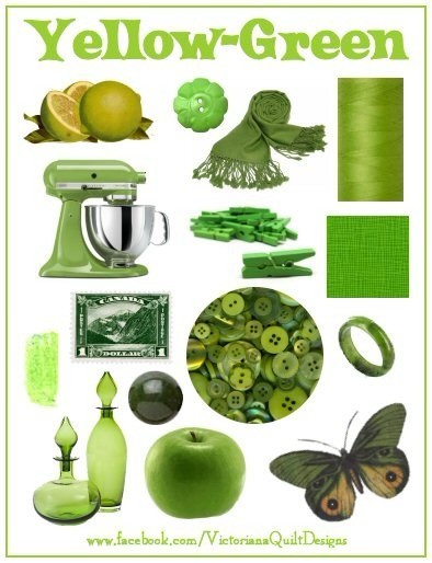 Yellow-Green items.