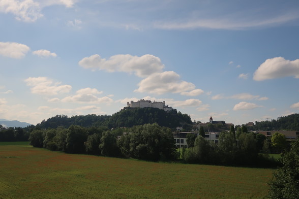 Festung Hohensalzburg und Freisaalwiesen