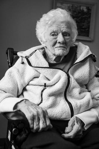 Portrait of Canadian World War II veteran.