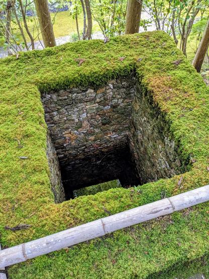 Many original features pepper Aman's grounds, including numerous wells.
