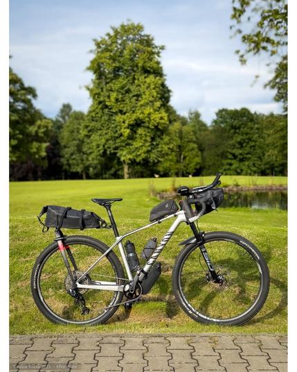 A Dropbar Hardtail Mountain Bike. The Canyon Exceed of Torsten Frank.