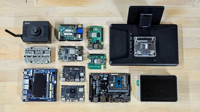 an absurdly large collection of single-board computers