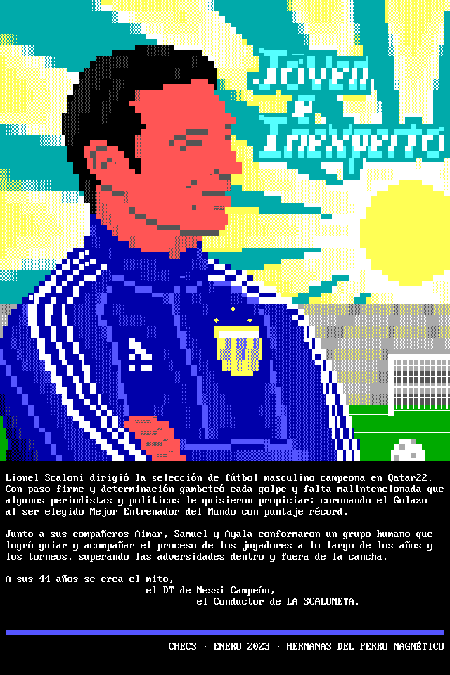 Lionel Scaloni. Joven e Inexperto