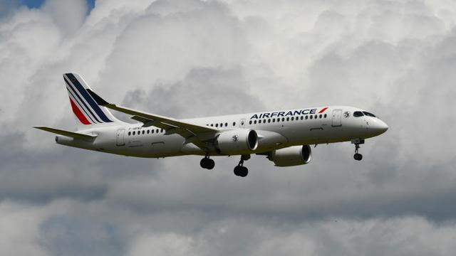 Air France Airbus A220-300 Zurich, Switzerland