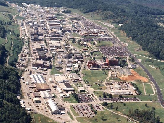 Y-12 National Security Complex in Oak Ridge, Tennessee.
Quelle: Department of Energy Oak Ridge
Lizenz: Public domain