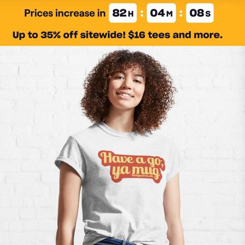 Oh, behold! Behold! Another magnificent sale is unfolding in my wondrous emporium! Venture forth through the enchanted link and adorn yourself with the finest of styles.

https://www.harleywarren.com 

#art #tshirts #huntersthompson #dannydevito #sayings #aussieslang #harleywarren #adobephotoshop #WacomTablet @HarleyWarren @harleywarren@sunny.garden