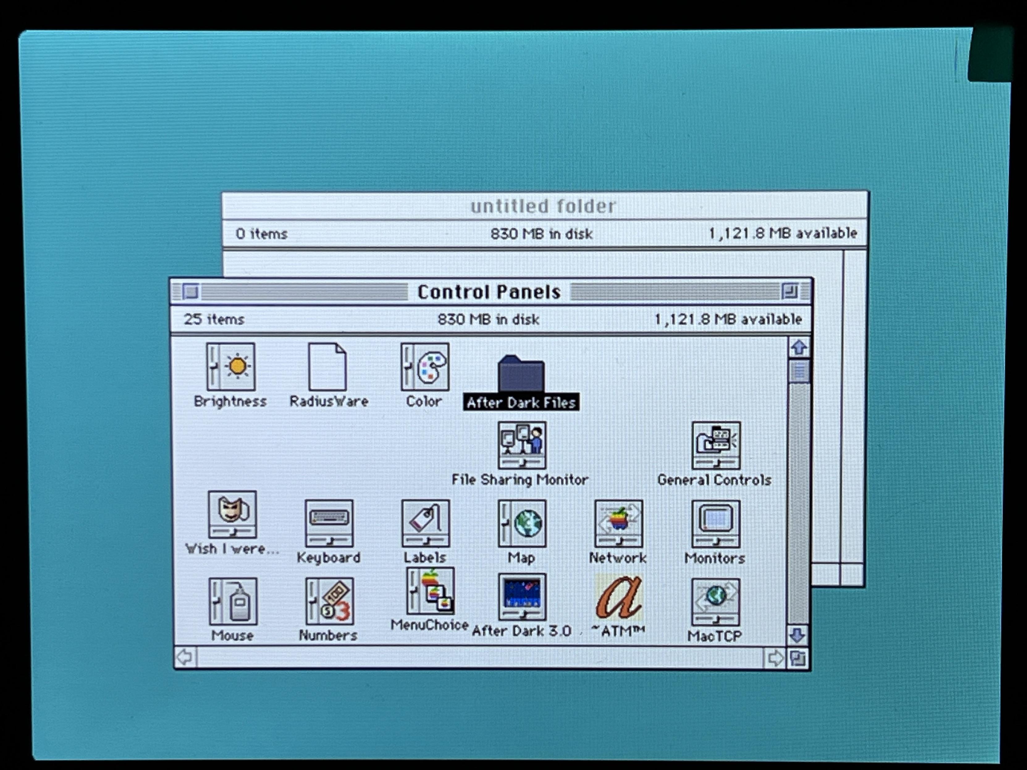 その他 Radius Dos on Mac P233 Picked up a Mac SE from the local recycler and was shocked