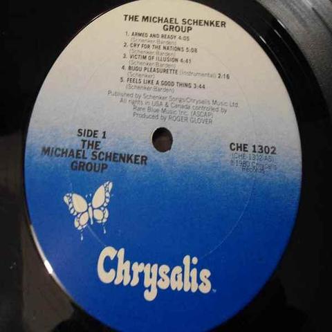 Michael Schenker Group - Self Titled LP Vinyl Record