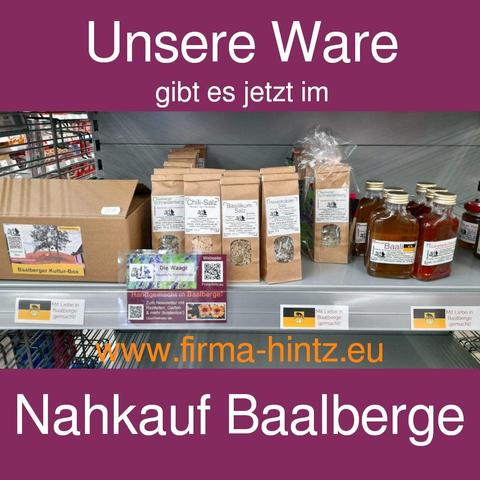 Supermarktregal mit Ware