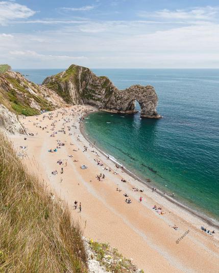 Jurassic Coast, England.