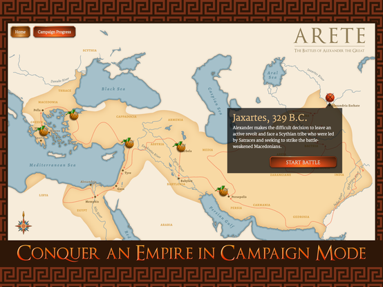 Conquer an Empire in Campaign Mode