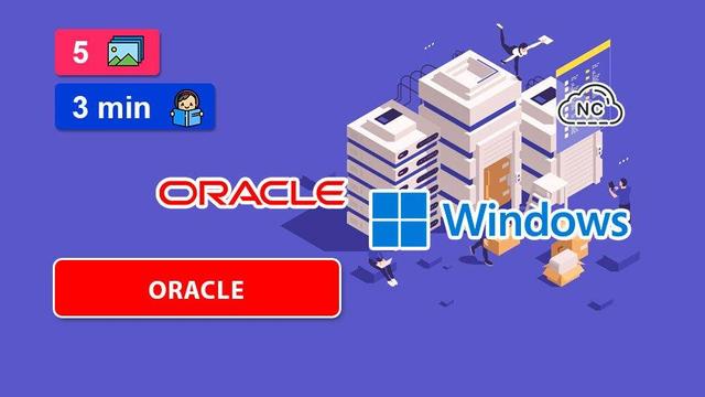 How to Create an Oracle Database on Windows.