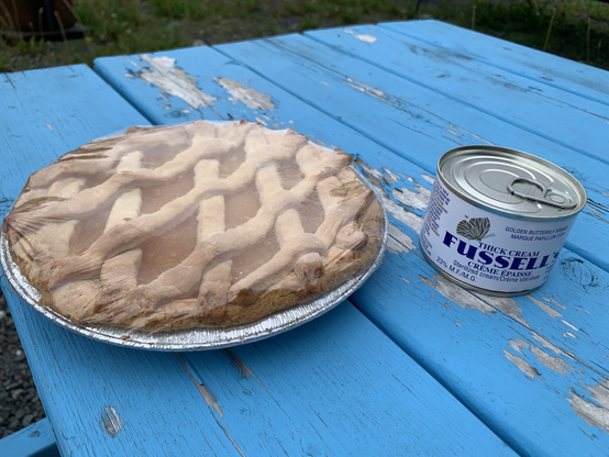 Vinegar Jam Pie and Fussell Cream