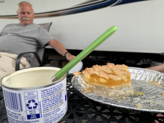 Craig Fudge and the last pie of Vinegar Jam Pie