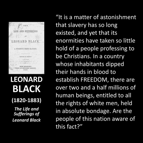 "It is a matter of astonishment that slavery has so long existed, and yet that its enormities have taken so little hold of a people professing to be Christians. In a country whose inhabitants dipped their hands in blood to establish FREEDOM, there are over two and a half millions of human beings, entitled to all the rights of white men, held in absolute bondage. Are the people of this nation aware of this fact?"