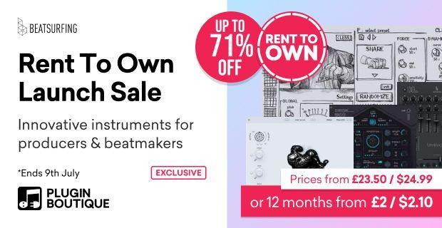 Beatsurfing Rent  to Own Sale
