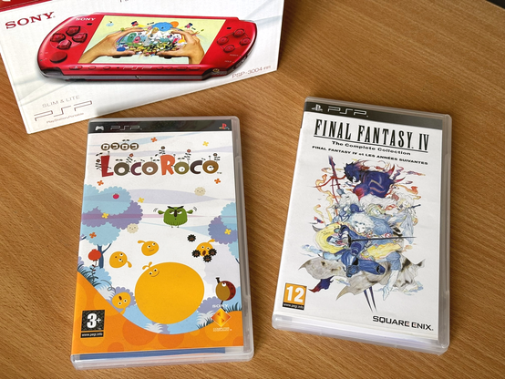 LocoRoco and Final Fantasy IV The Complete Collection