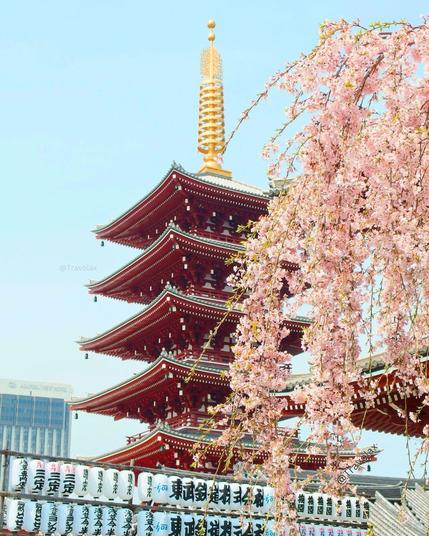 Sensō-ji Temple in Tokyo, Japan