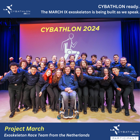 Team Project March recently presented their 9th prototype in the Project March series of exoskeletons – the March IX. 