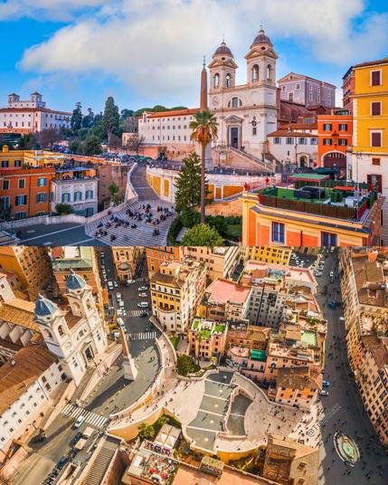 Spanish Steps in Rome, Italy