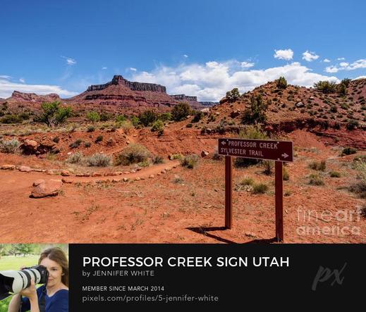 A view of the sign at the start of the Professor Creek Hiking Trail in Moab Utah.
https://5-jennifer-white.pixels.com/featured/professor-creek-sign-utah-jennifer-white.html
#buyintoart #fineartphotography #interiordesign #largeart