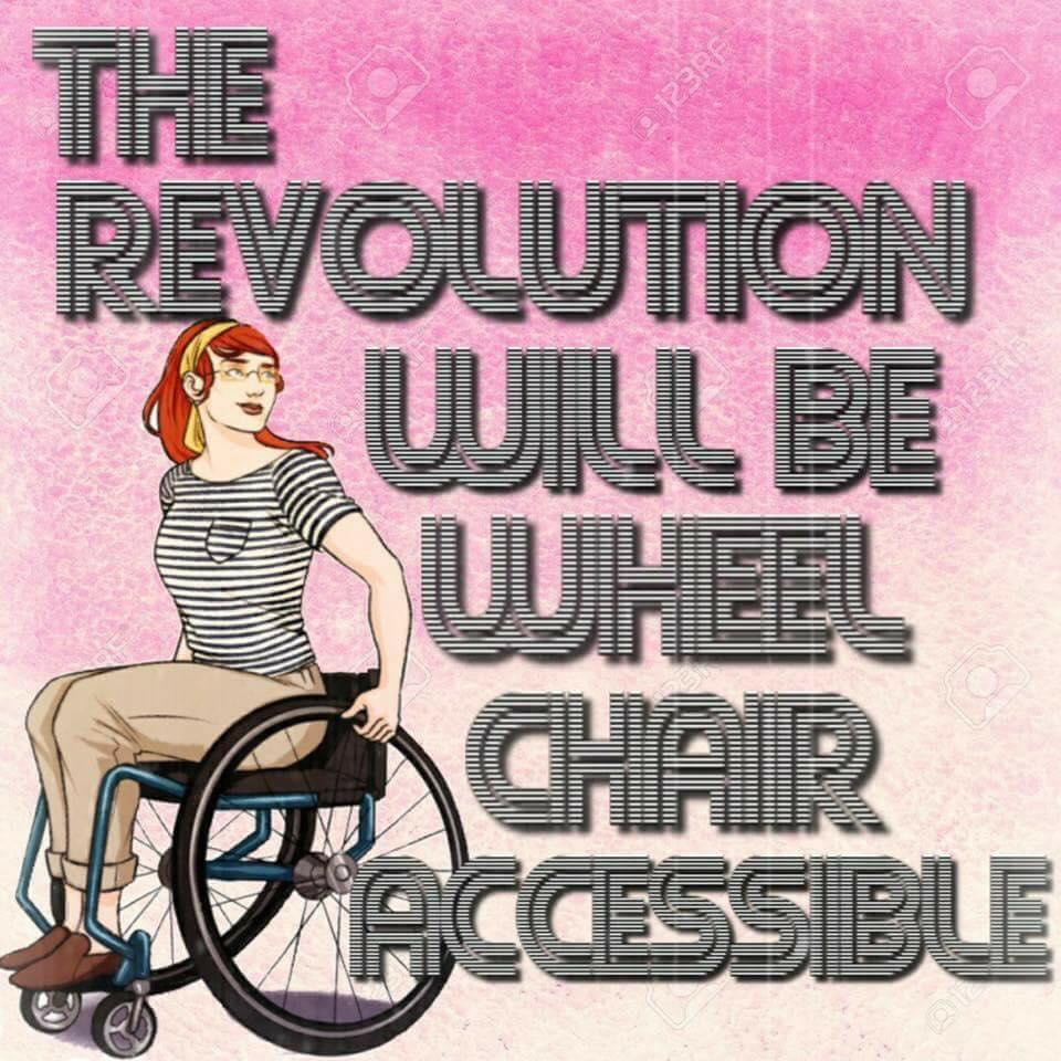 THE 123RF REVOLUTION WILL BE WHEEL CHAIR ACCESSIBLE