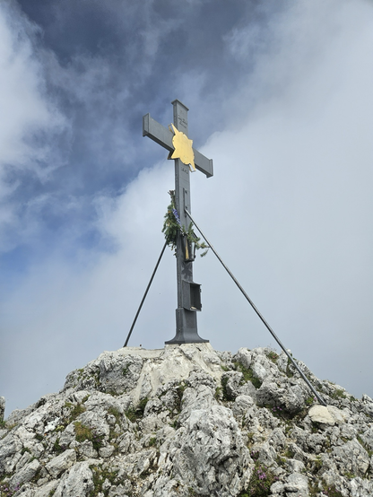 Hochstaufen Gipfelkreuz - 1771m