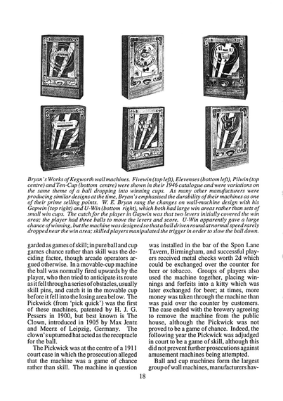 Amusement Machines by Lynn F Pearson (1992; 2010)