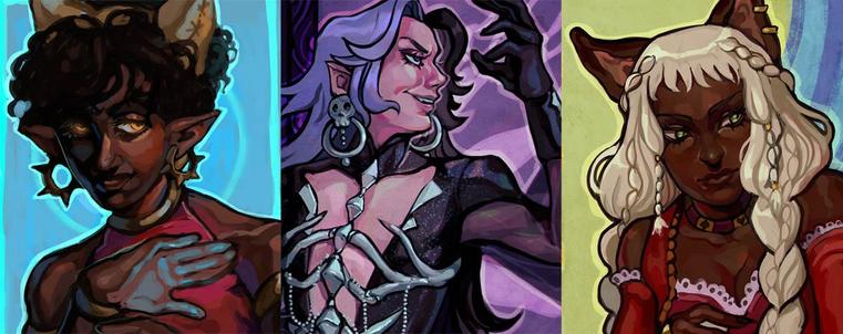 Compilation of my current artfight attacks. 