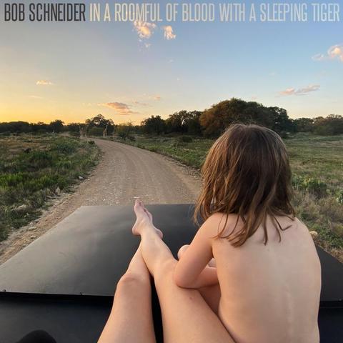 Album cover art: Bob Schneider, In a Roomful of Blood with a Sleeping Tiger